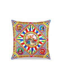 Dolce & Gabbana Casa Carretto Duchesse Cotton Cushion 087