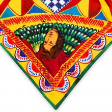 Dolce & Gabbana Casa Carretto Duchesse Cotton Cushion 088