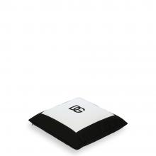 Dolce & Gabbana Casa DG Logo Cotton Gabardine Cushion 057