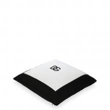 Dolce & Gabbana Casa DG Logo Cotton Gabardine Cushion 057