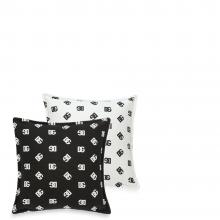 Dolce & Gabbana Casa DG Logo Canvas Cushion 057