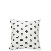 Dolce & Gabbana Casa DG Logo Canvas Cushion 057