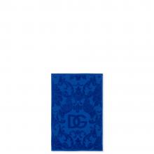 Dolce & Gabbana Casa Crosswise 5 Piece Towel Set Blue