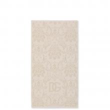 Dolce & Gabbana Casa Crosswise 5 Piece Towel Set Beige