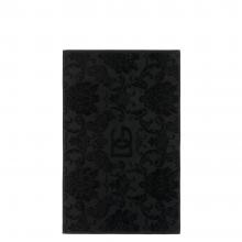 Dolce & Gabbana Casa Crosswise Jacquard Bath Mat Black