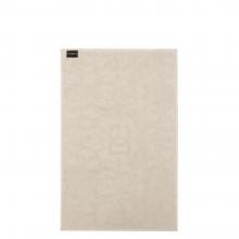 Dolce & Gabbana Casa Crosswise Jacquard Bath Mat Beige