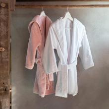 Graccioza Bee Waffle Kids Hooded Bath Robe