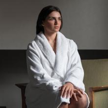 Graccioza Egoist Shawl Collar Bath Robe
