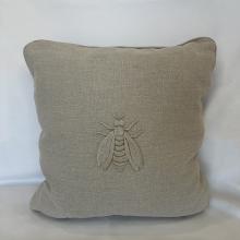 Mastro Raphael Api 3D Linen Cushion Beige