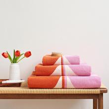 Orla Kiely Stem Bloom Duo Towels Blush