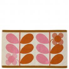 Orla Kiely Stem Bloom Duo Bath Mat Blush
