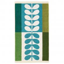 Orla Kiely Stem Check Towels Willow 