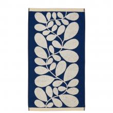 Orla Kiely Sycamore Stripe Towels Dusk-Blue