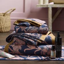 William Morris At Home Wild Tulip Towel Copper