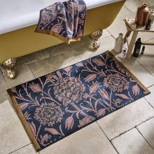 William Morris At Home Wild Tulip Bath Mat Copper