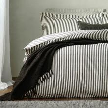 Yard Hebden Black Duvet Cover Set