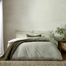 Yard Hebden Olive Duvet Cover Set