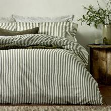 Yard Hebden Olive Duvet Cover Set