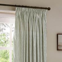 Yard Hebden Forest Striped Curtains with Header Tape