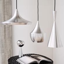 Tom Dixon Beat LED Flat Pendant Unbeaten Aluminium