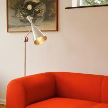 Tom Dixon Beat LED Floor Lamp Unbeaten Aluminium