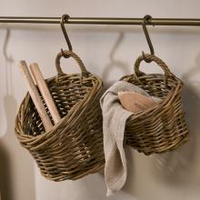 Nkuku Zawar Rattan Hanging Baskets