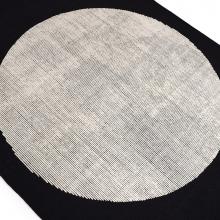 Tom Dixon Disc Rug Black & White