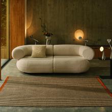 Tom Dixon Line Rug Black/Multi 