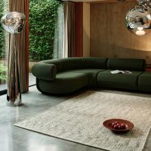 Tom Dixon Tweed Rug Green