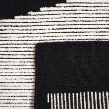 Tom Dixon Wedge Rug Black & White