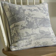 Laura Ashley Braysmith Cushion Chambray Blue