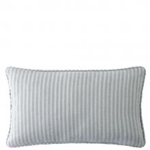 Laura Ashley Cornish Chenille Stripe Cushion Slate Blue
