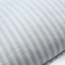 Laura Ashley Cornish Chenille Stripe Cushion Slate Blue