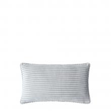 Laura Ashley Cornish Chenille Stripe Cushion Slate Blue