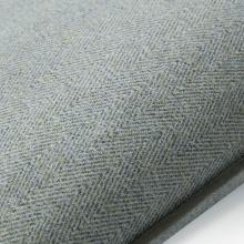 Laura Ashley Milbourne Herringbone Cushion Grey Sage