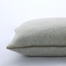 Laura Ashley Milbourne Herringbone Cushion Grey Sage