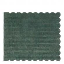 Laura Ashley Scalloped Bedspread Pine Green