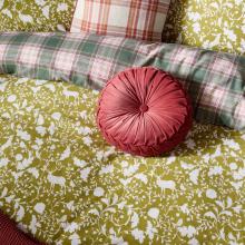 Laura Ashley Litton Olive Green Duvet Cover Set