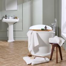 Christy Signature Turkish Cotton Towel Vintage White