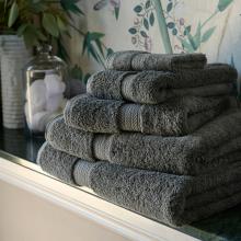 Christy Renaissance Egyptian Cotton Towel Ash Grey
