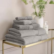 Christy Supreme Supima Cotton Towel Silver