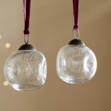 Nkuku Nishan Pinched Baubles (Set of 4)