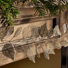 Nkuku Charita Garland - Antique Brass