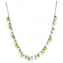 Nkuku Ekiti Bauble Garland - Mixed Green & Clear -  One Size
