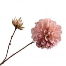 Silk-Ka DAHLIA SPRAY Pink LT 73cm