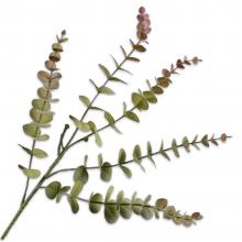 Silk-Ka EUCALYPTUS SPRAY Grn/Pnk 74cm