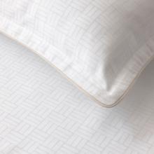 Boss Home Lattice Milk Duvet Cover
