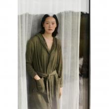 Boss Home Evening Hooded Robe Khaki