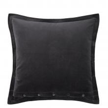 Ralph Lauren Home C Velvet Cushion Cover Charcoal