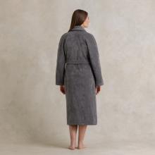 Ralph Lauren Home Langdon Shawl Collar Robe Charcoal